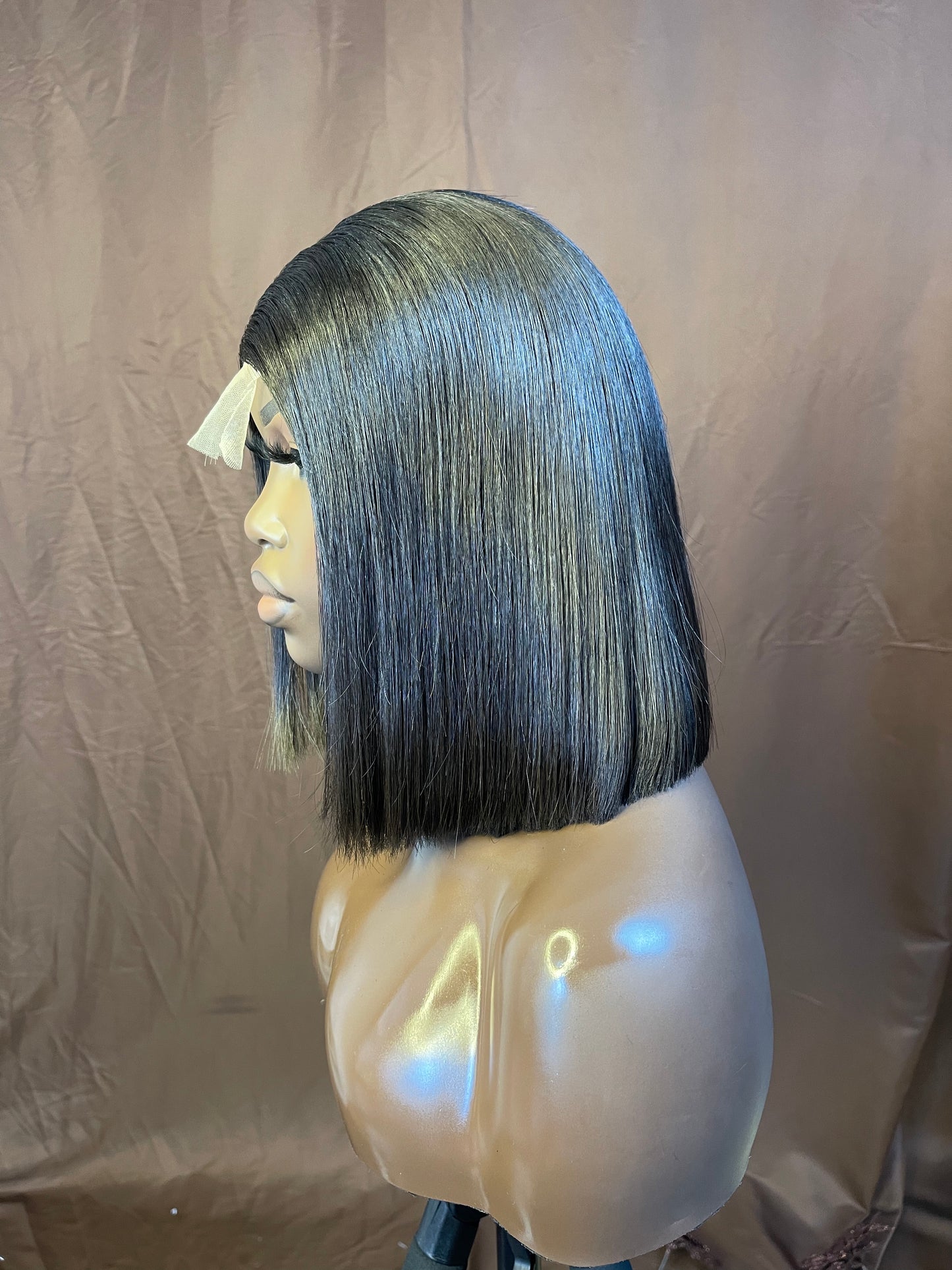 08” Black Bone straight w/ closure/frontal